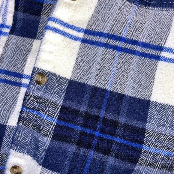 American Eagle Women’s Blue, White & Gray Cardigan - Picture 4 of 4